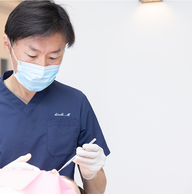 矯正治療の様子